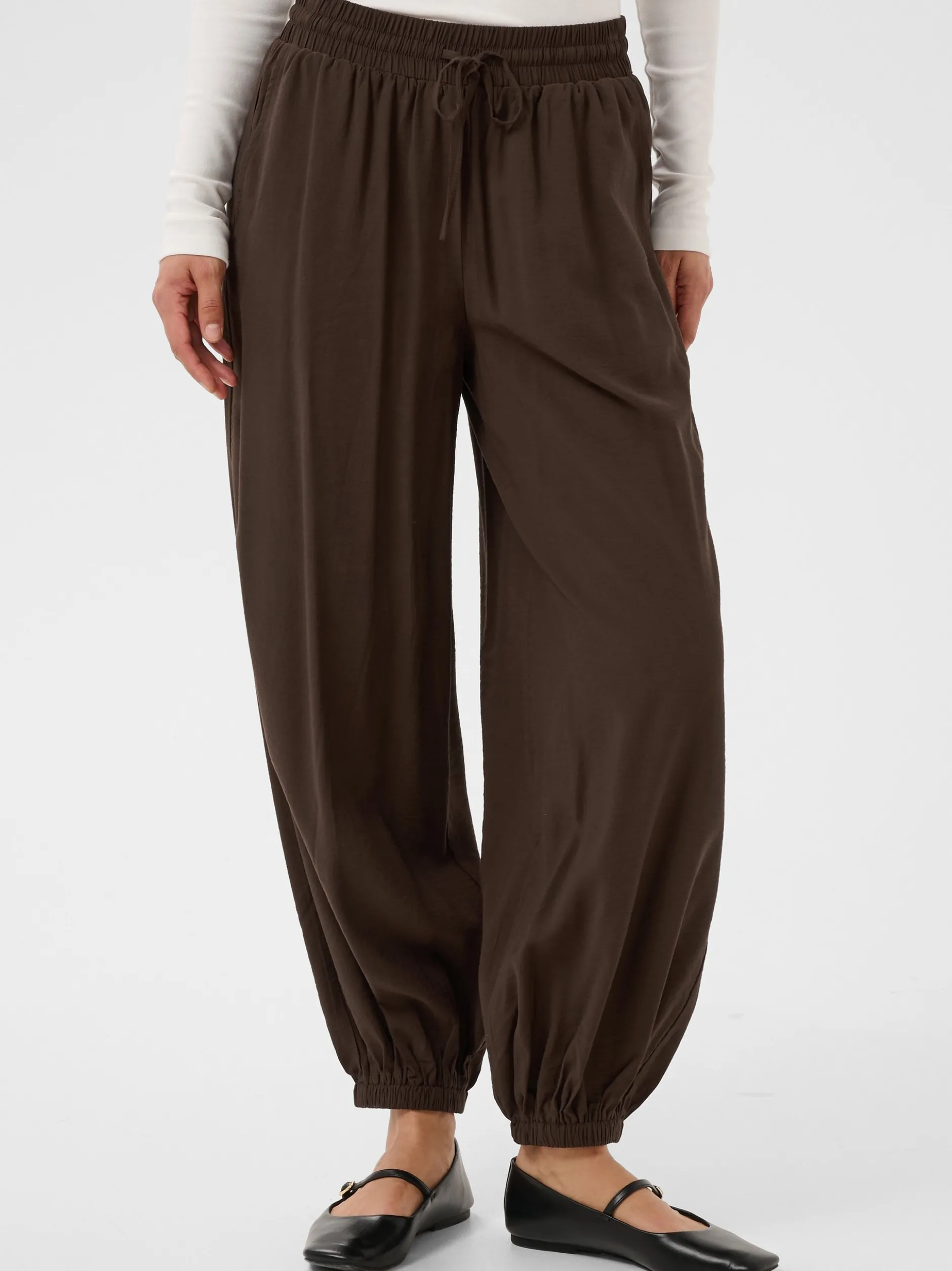 Kaffe Damen Hose KAalberta in braun