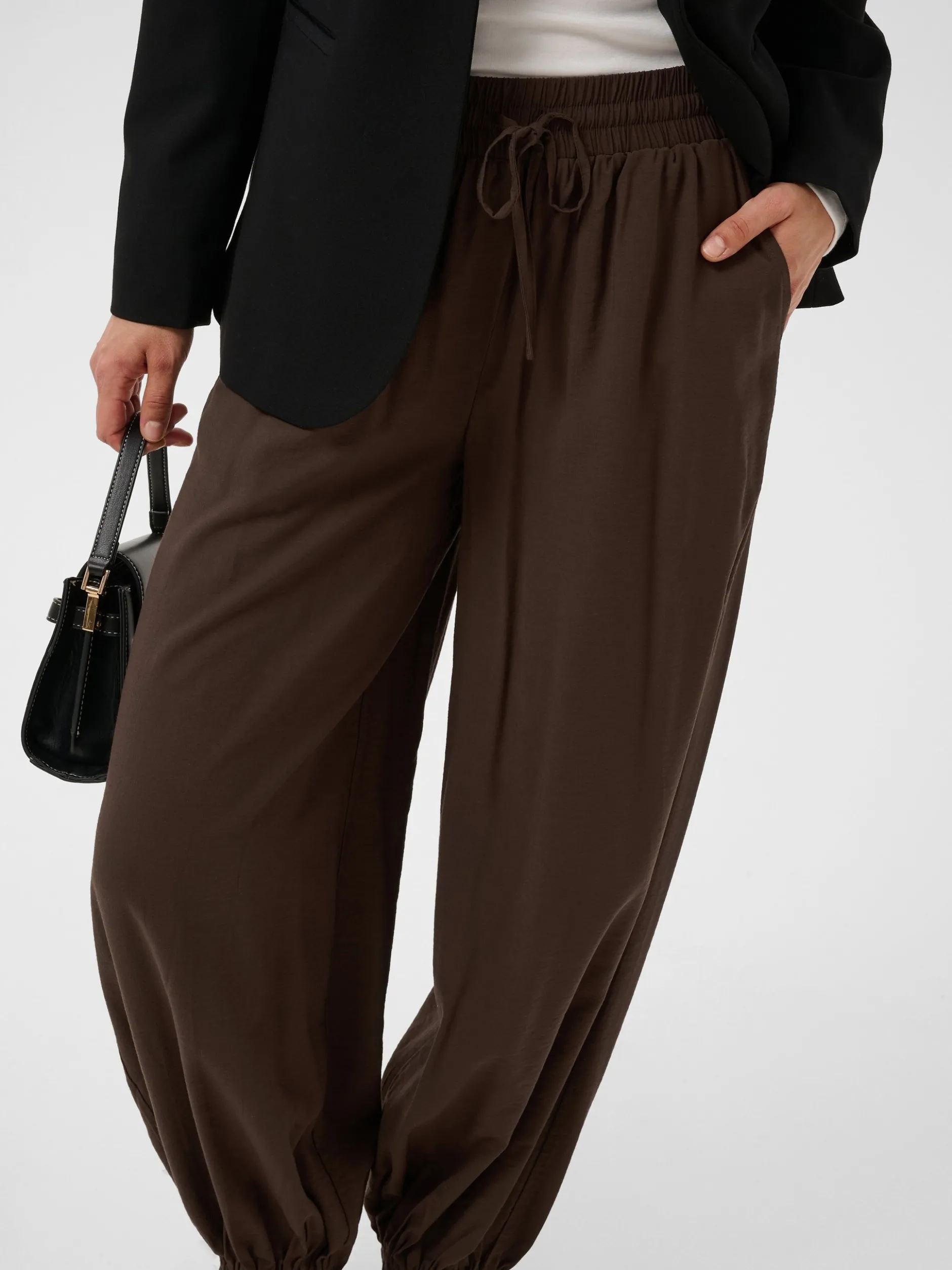 Kaffe Damen Hose KAalberta in braun