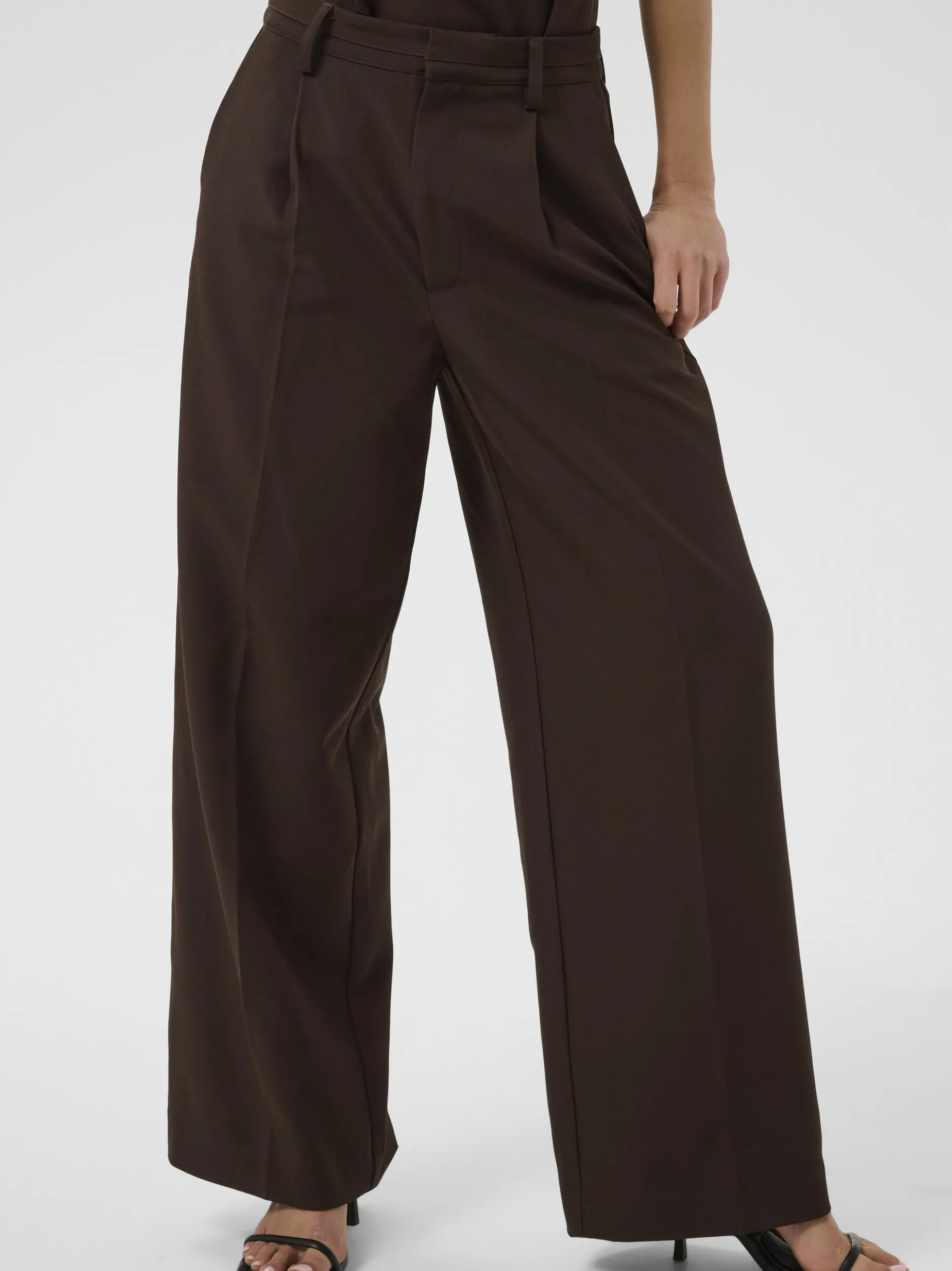 Kaffe Damen Hose KAlima in braun