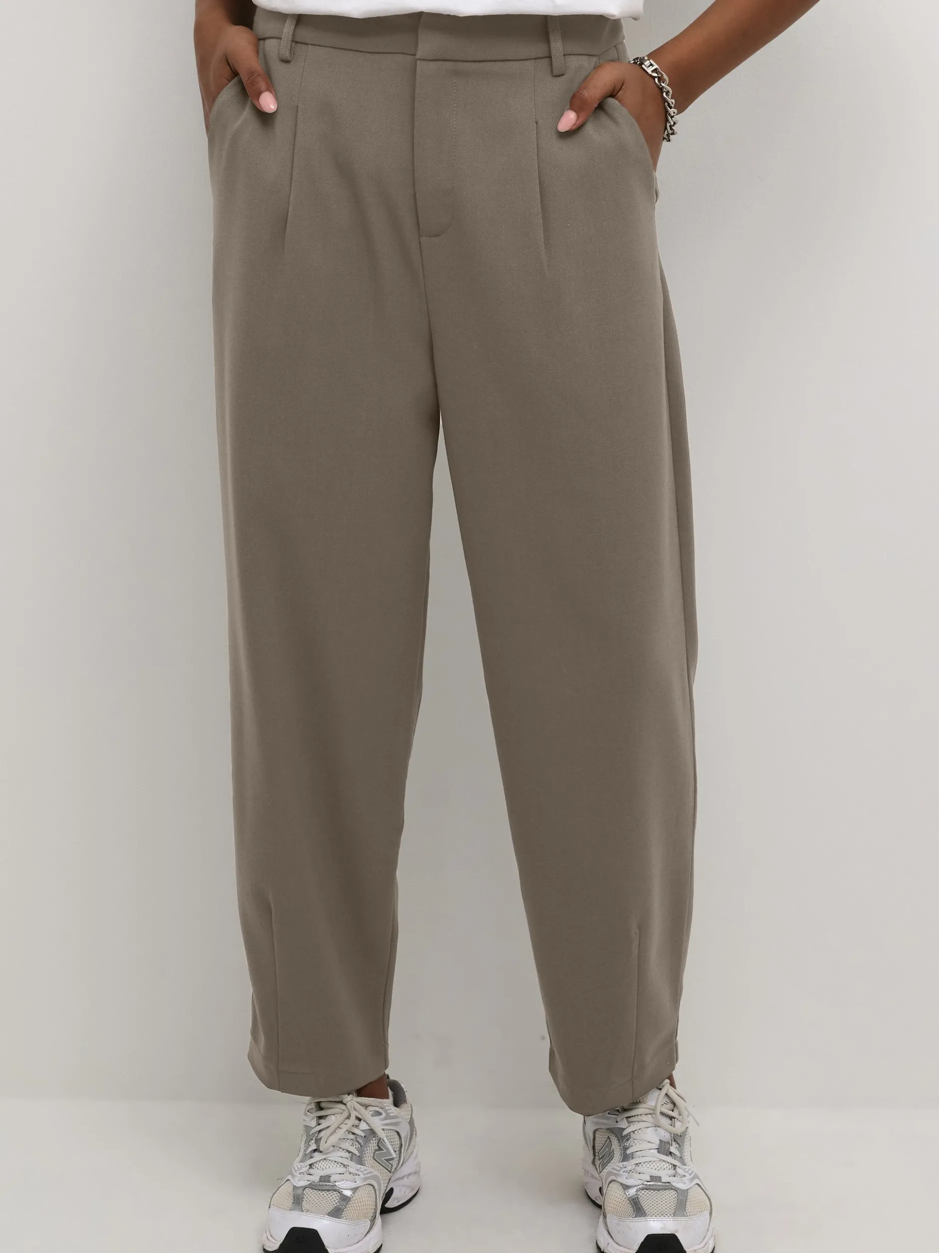 Kaffe Damen Hose KAMERLE in braun