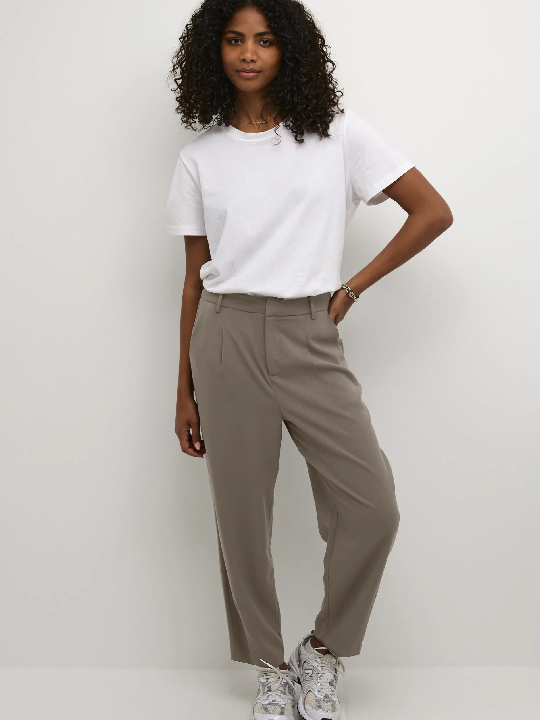 Kaffe Damen Hose KAMERLE in braun