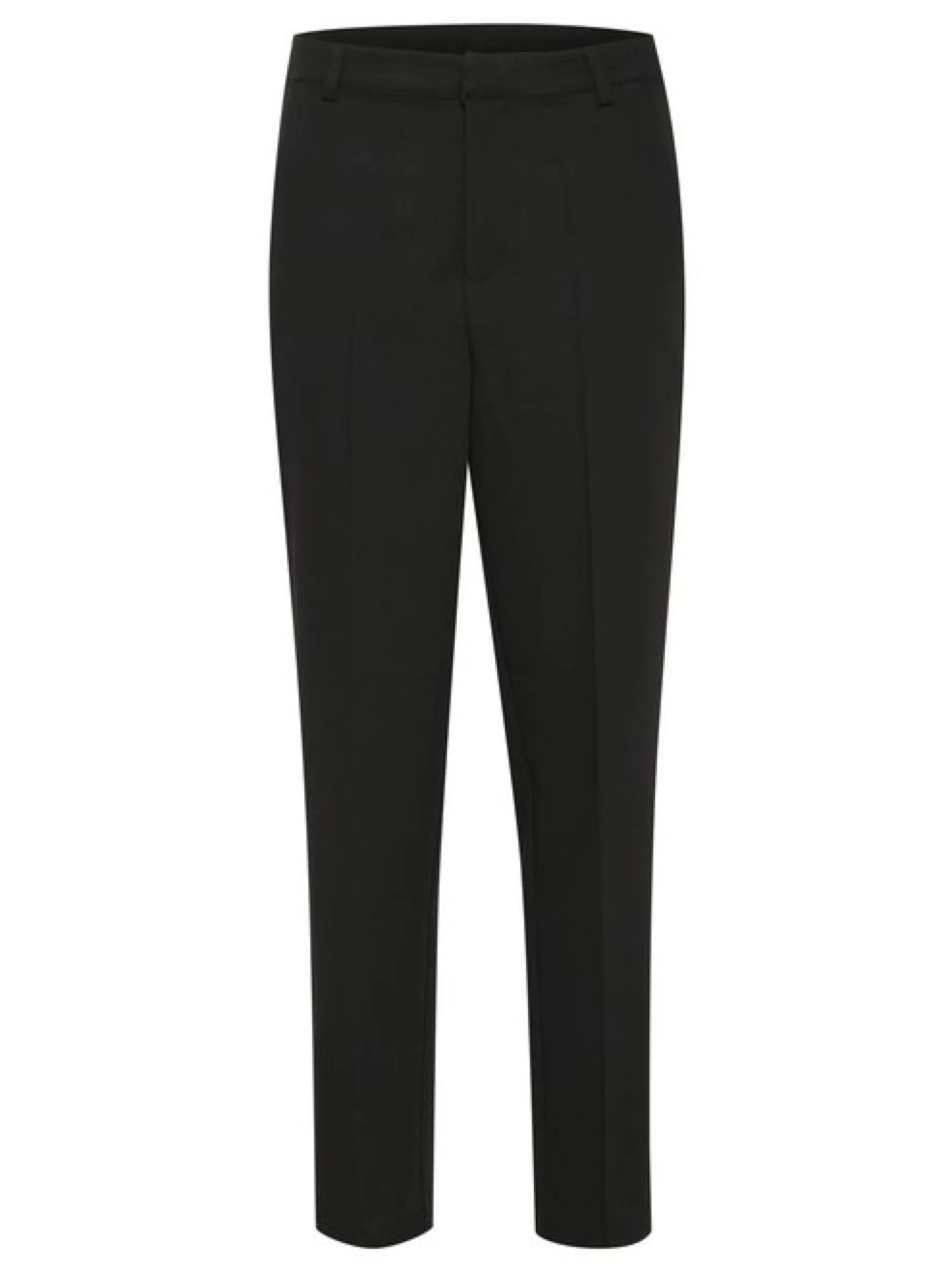 Kaffe Damen Hose KAsakura Hohe Taille in schwarz