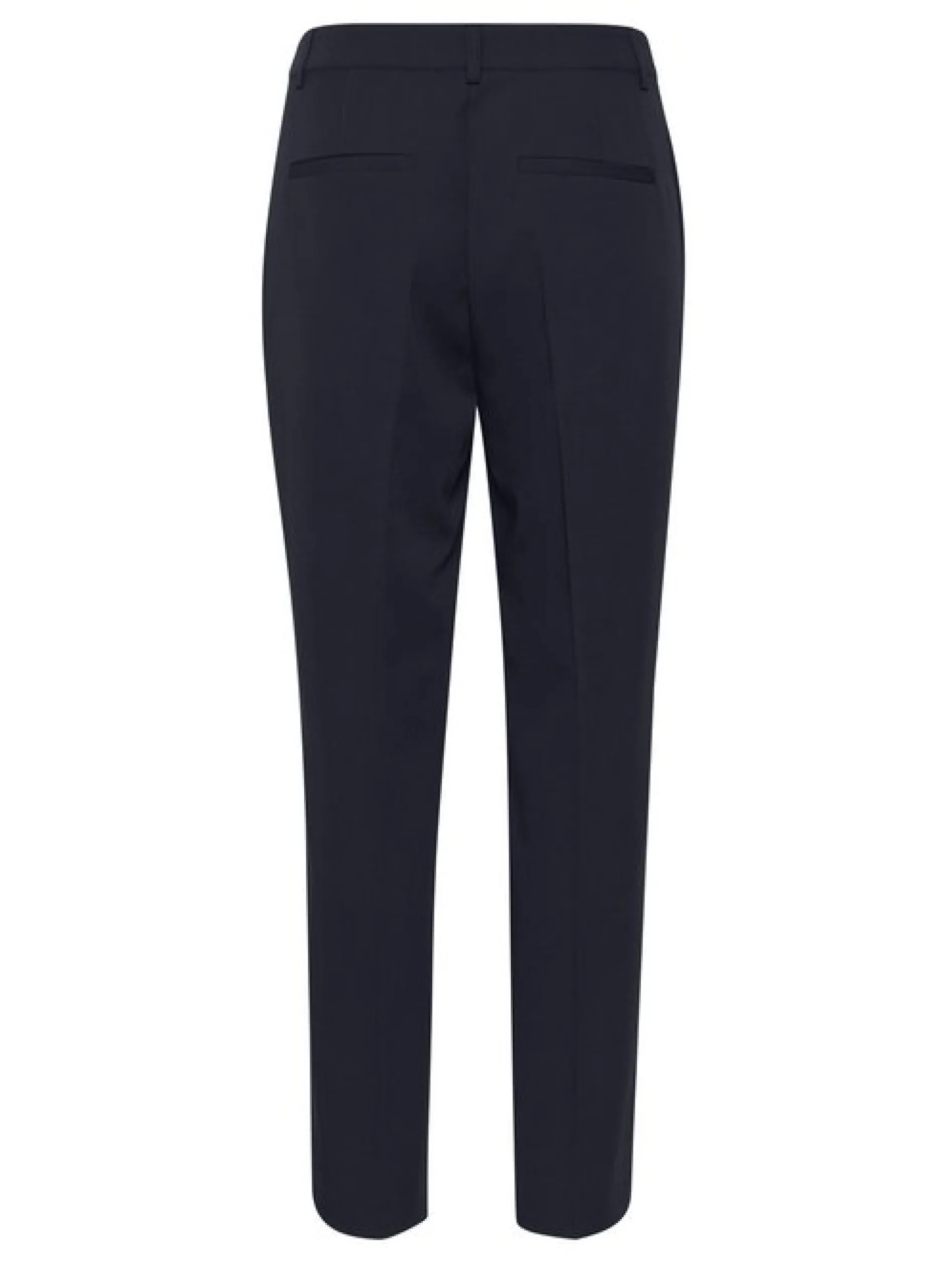 Kaffe Damen Hose KAsakura Hohe Taille in schwarz