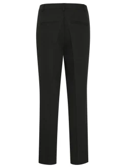 Kaffe Damen Hose KAsakura Hohe Taille in schwarz