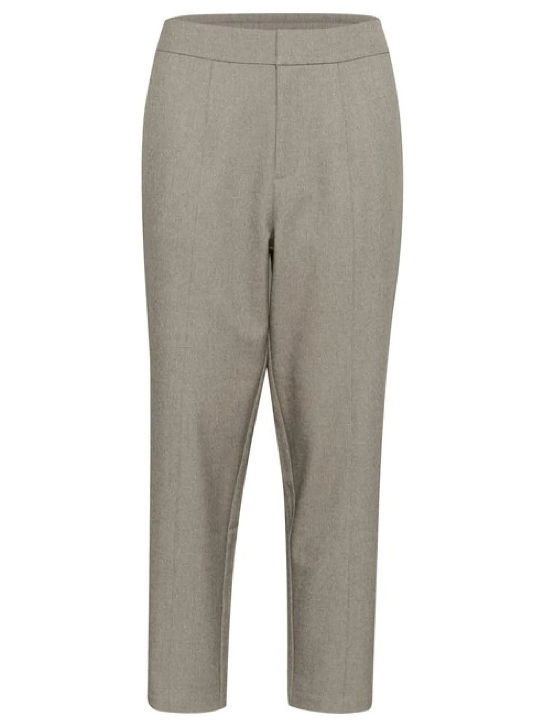 Kaffe Damen Hose KAtilla Hohe Taille in kitt