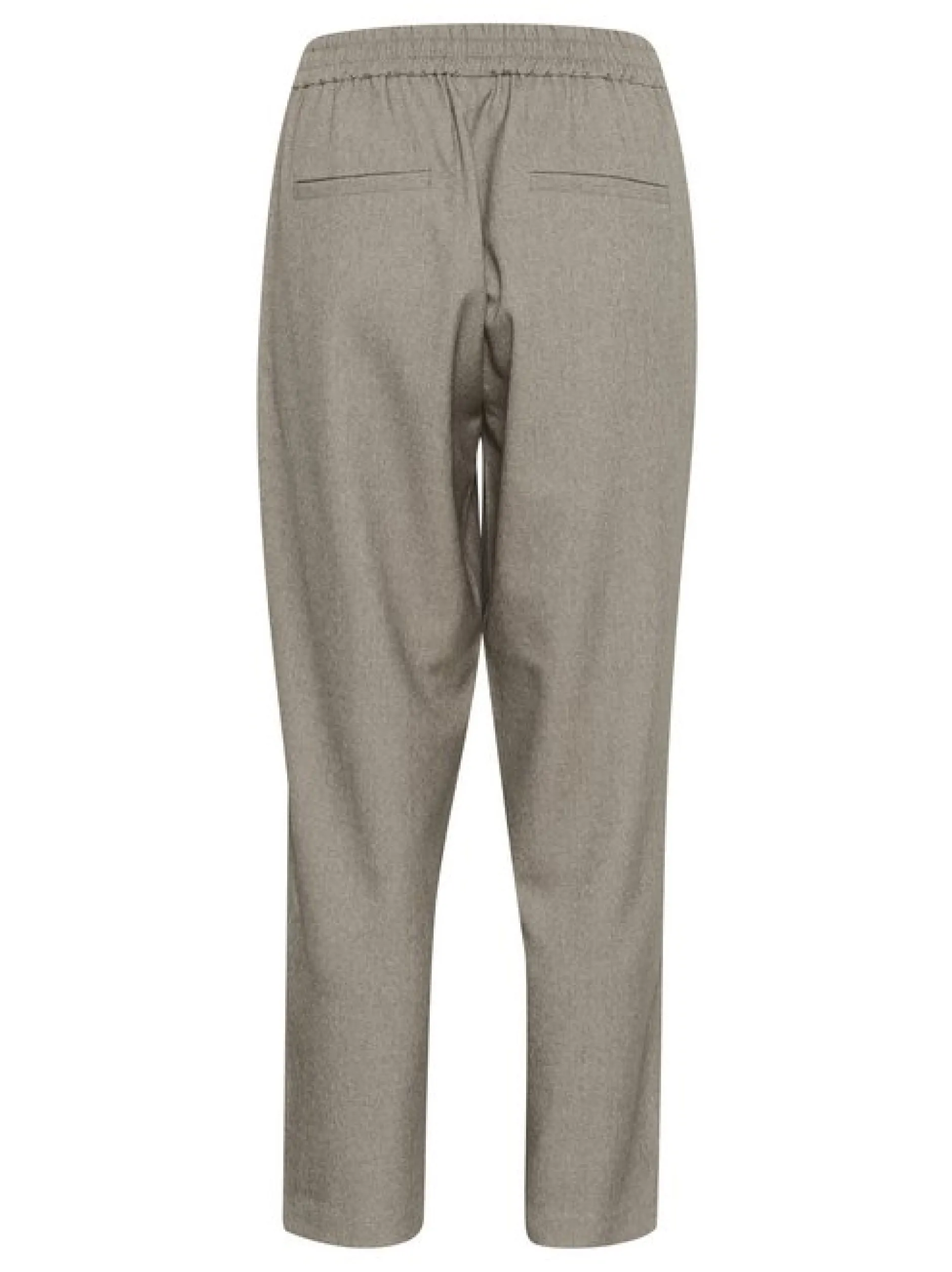 Kaffe Damen Hose KAtilla Hohe Taille in kitt