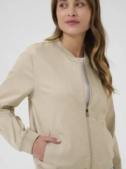 Kaffe Damen Jacke KAlea in beige