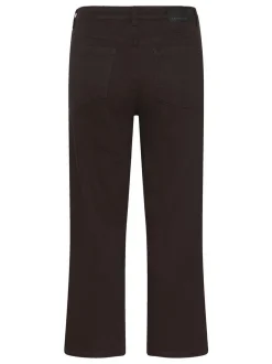 Kaffe Damen Jeans KAbrook in braun