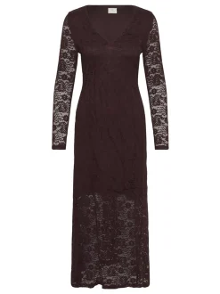Kaffe Damen Jerseykleid KAlouisa in mocca