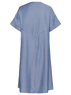 Kaffe Damen Kleid BPlucinda in blau