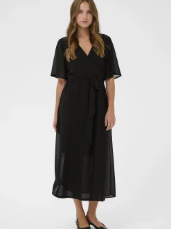 Kaffe Damen Kleid KAbelle in schwarz