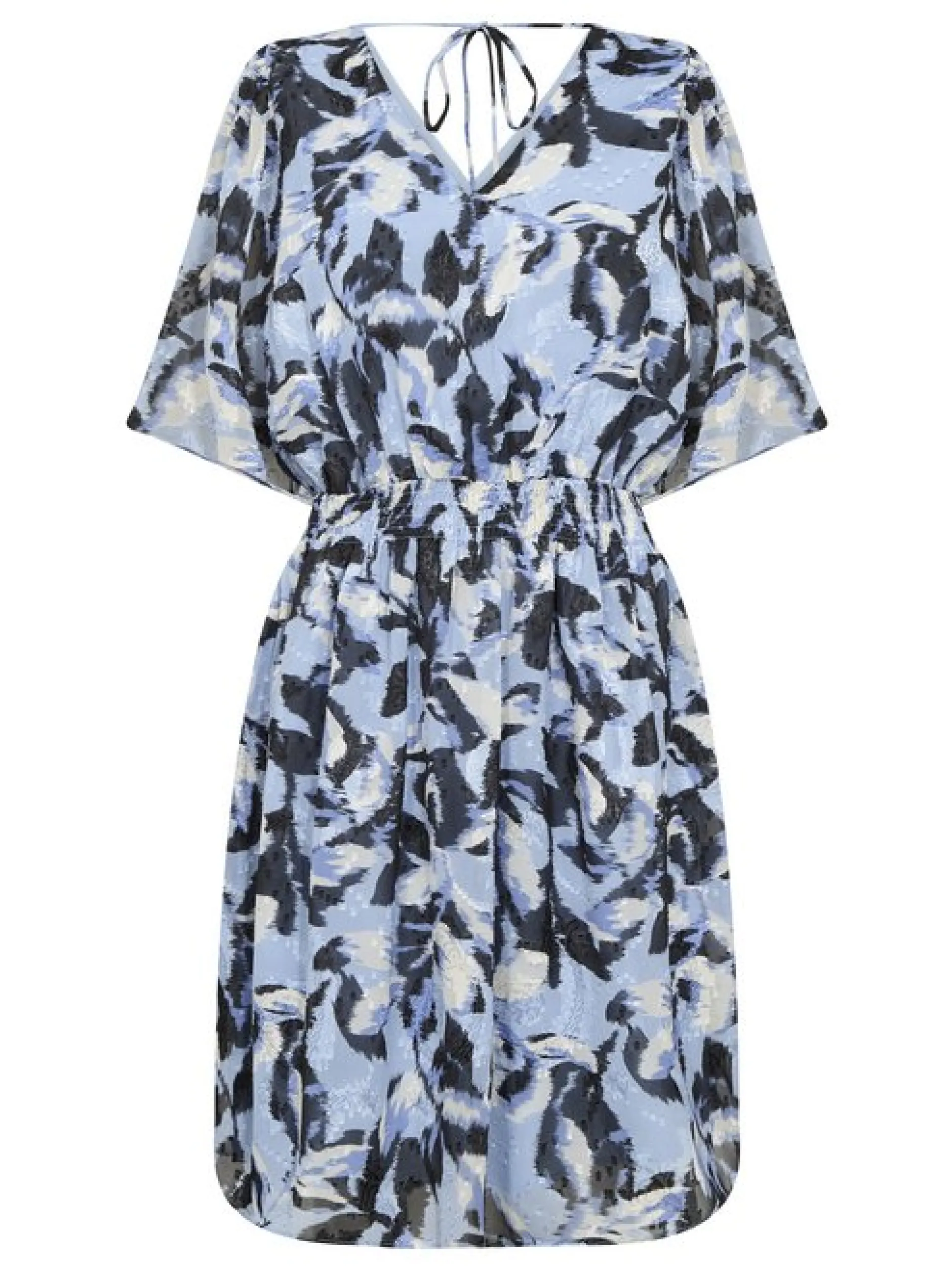 Kaffe Damen Kleid KAelina in blau