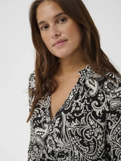 Kaffe Damen Kleid KAellen in schwarz