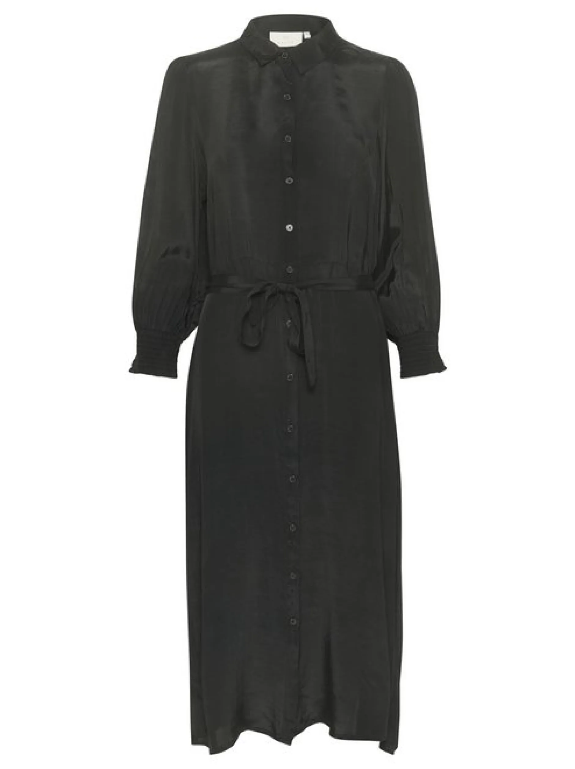 Kaffe Damen Kleid KAemine in schwarz