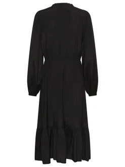 Kaffe Damen Kleid KAeverly in schwarz