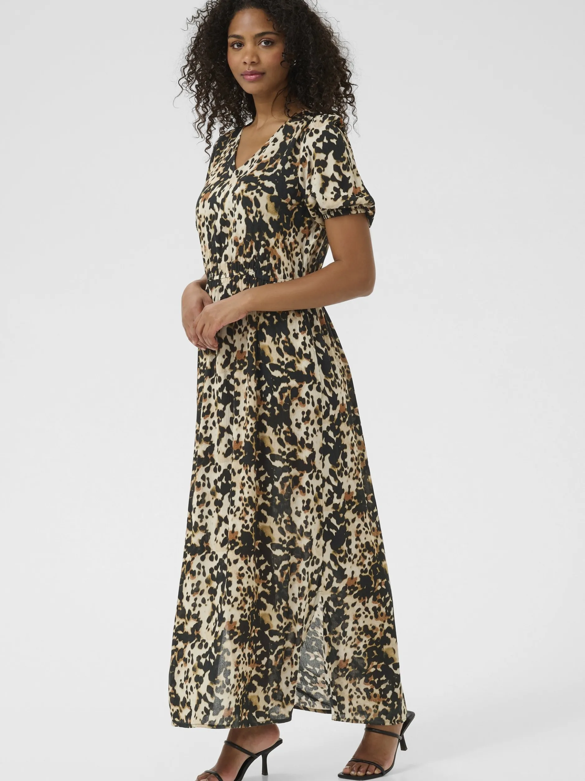 Kaffe Damen Kleid KAisolde in mehrfarbig