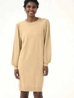 Kaffe Damen Kleid KAjessica in sand
