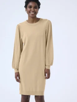 Kaffe Damen Kleid KAjessica in sand