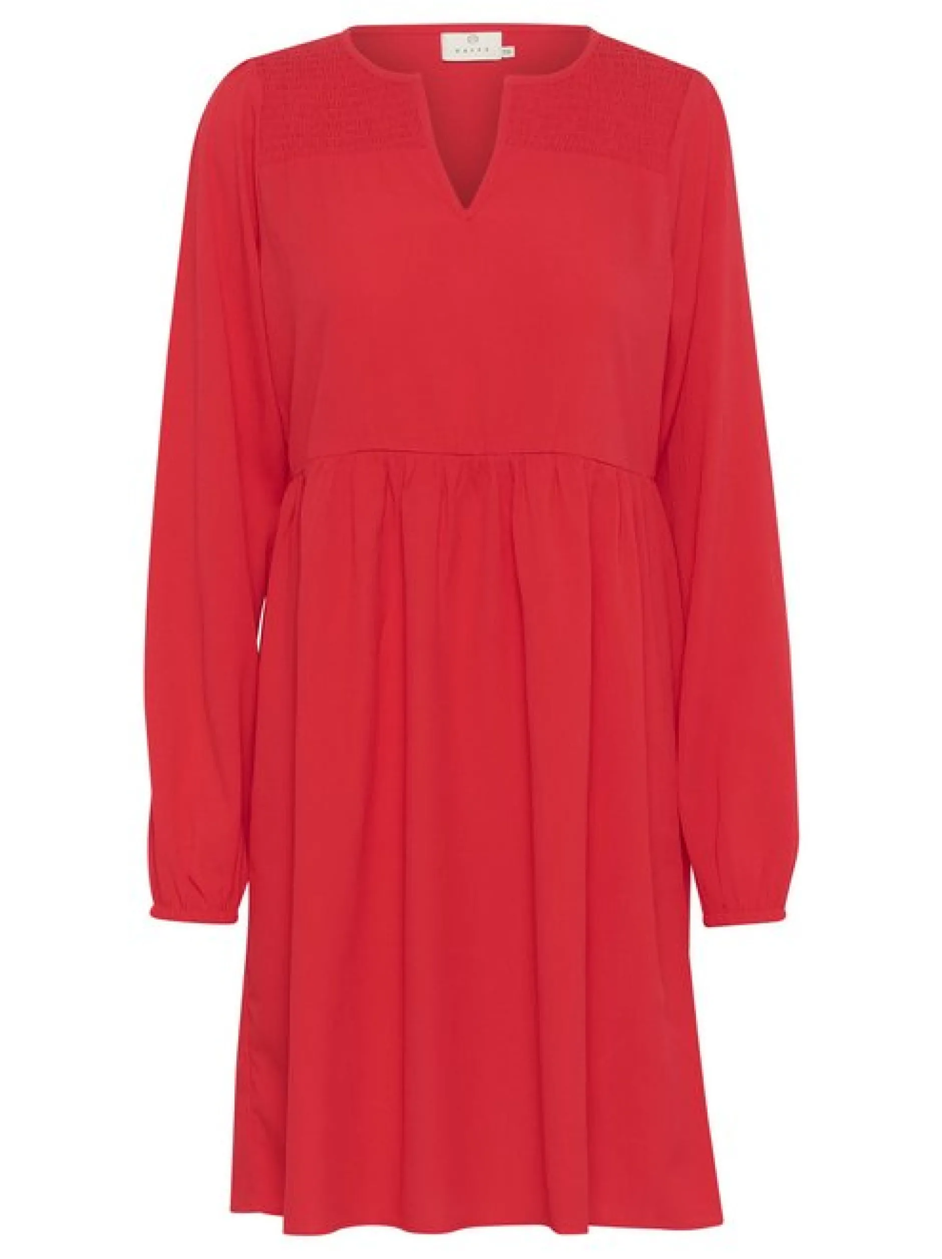 Kaffe Damen Kleid KAlinda in rot
