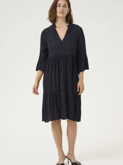 Kaffe Damen Kleid KAliv in purple