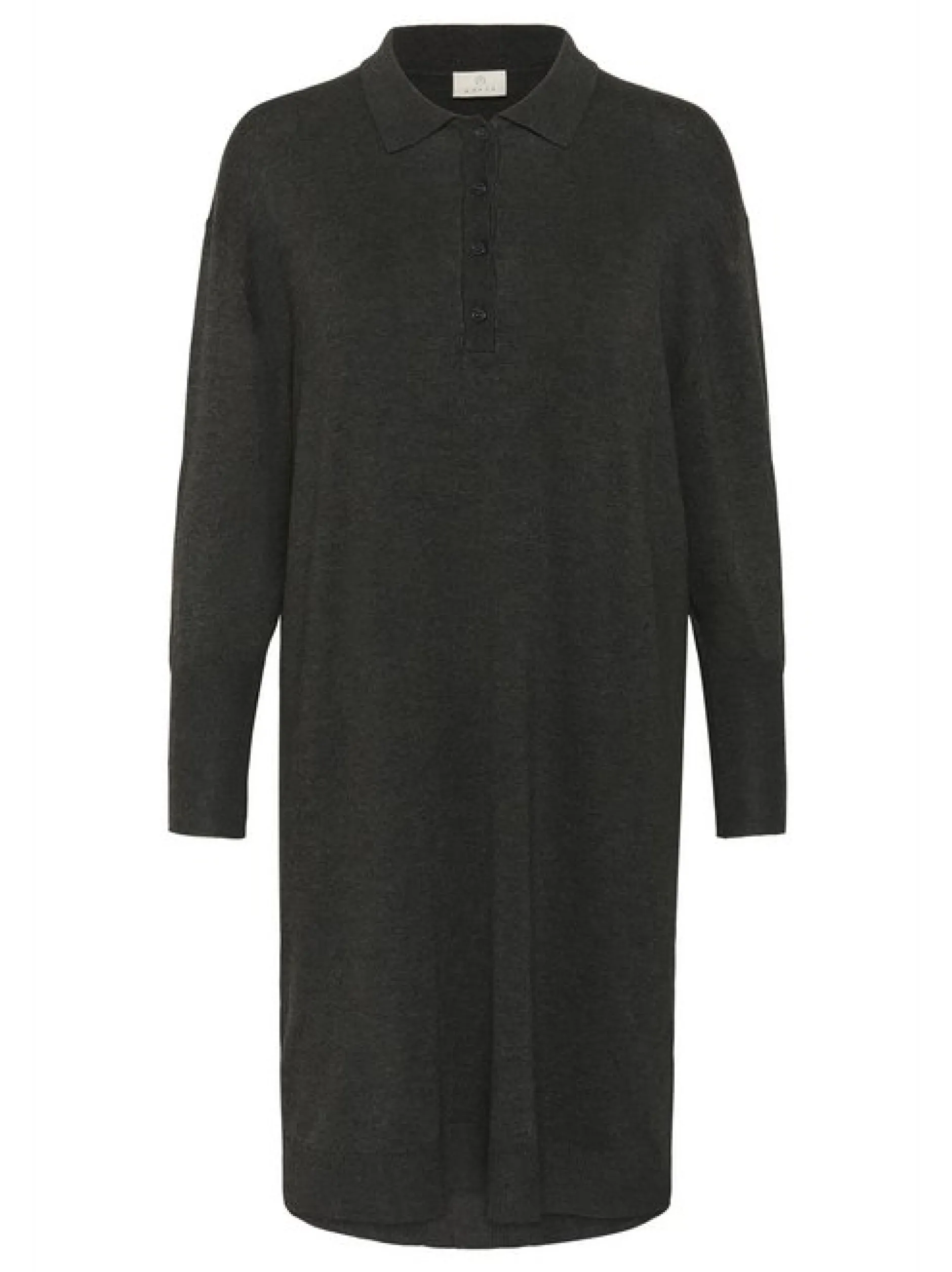 Kaffe Damen Kleid KAlizza in grau