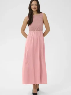 Kaffe Damen Kleid KAlouisa in altrosa