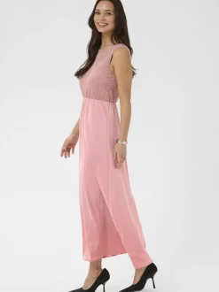 Kaffe Damen Kleid KAlouisa in altrosa