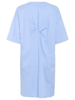 Kaffe Damen Kleid KAmaibritt in hellblau