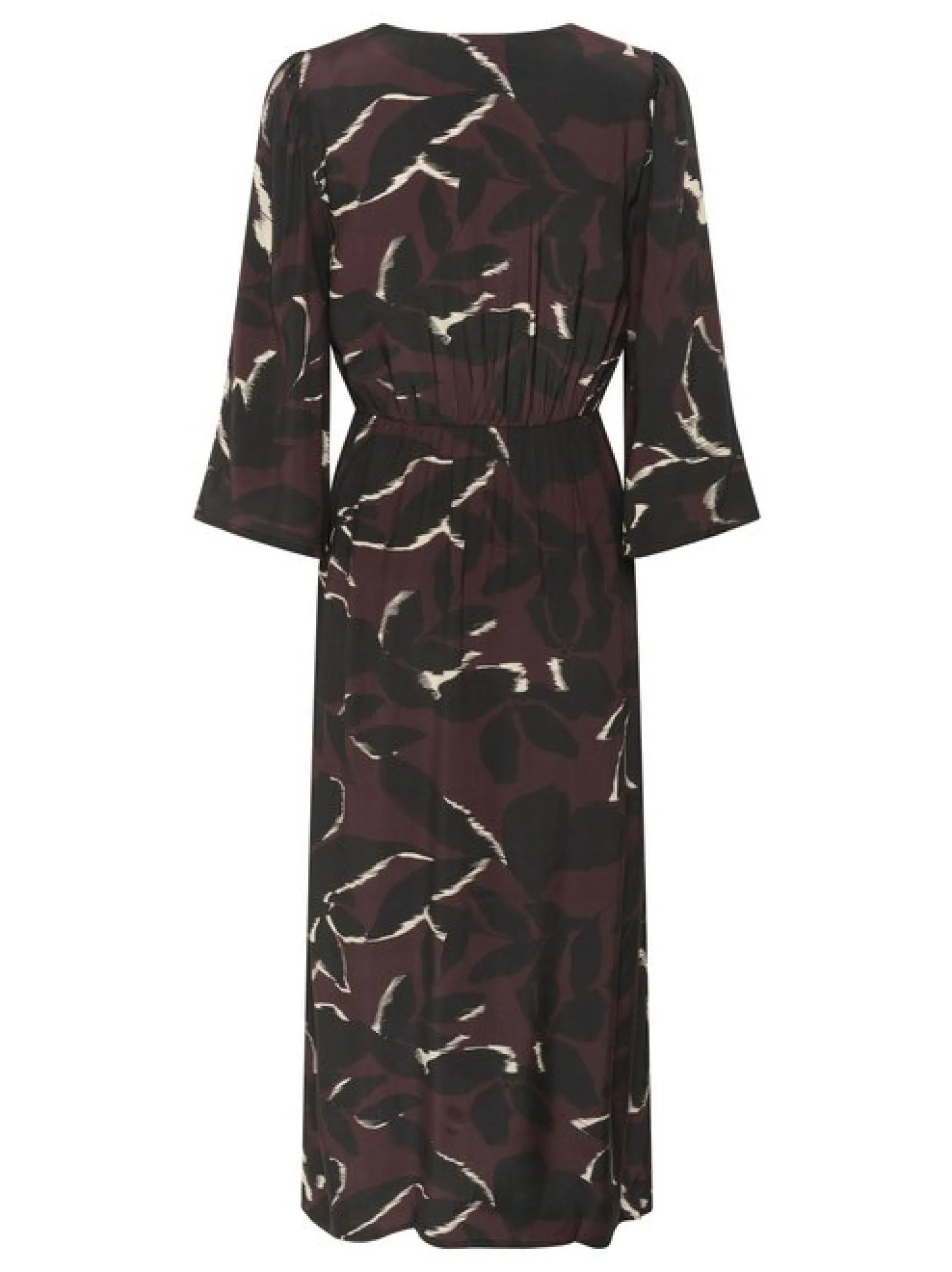 Kaffe Damen Kleid KAmille in bordeaux