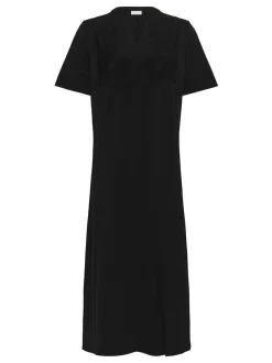 Kaffe Damen Kleid KAmiranda in schwarz