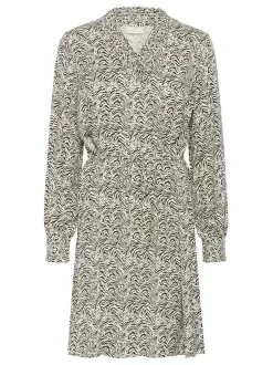 Kaffe Damen Kleid KAmiriam in anthrazit