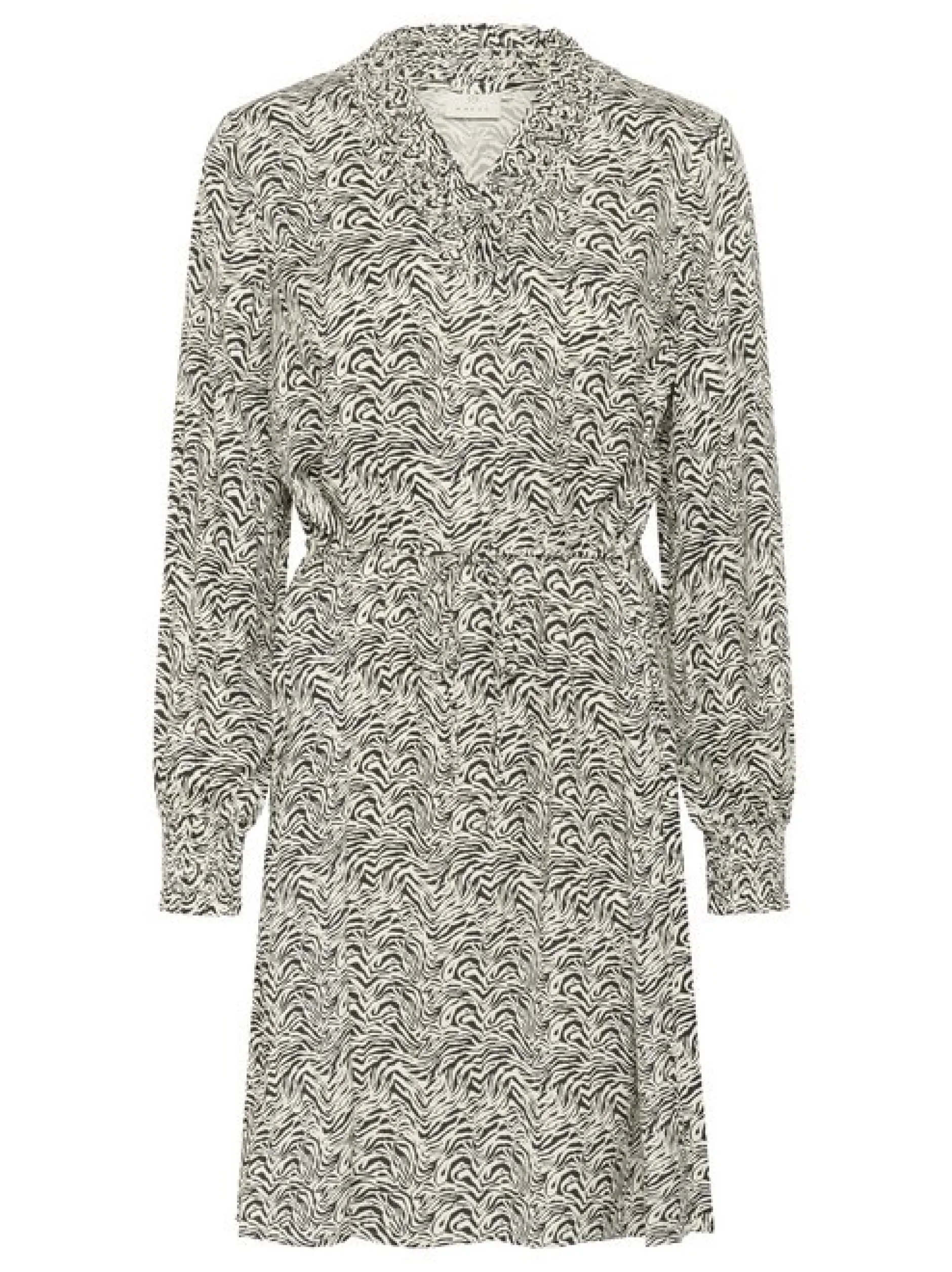 Kaffe Damen Kleid KAmiriam in anthrazit