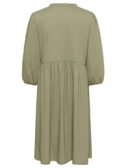 Kaffe Damen Kleid KAmolly in grün