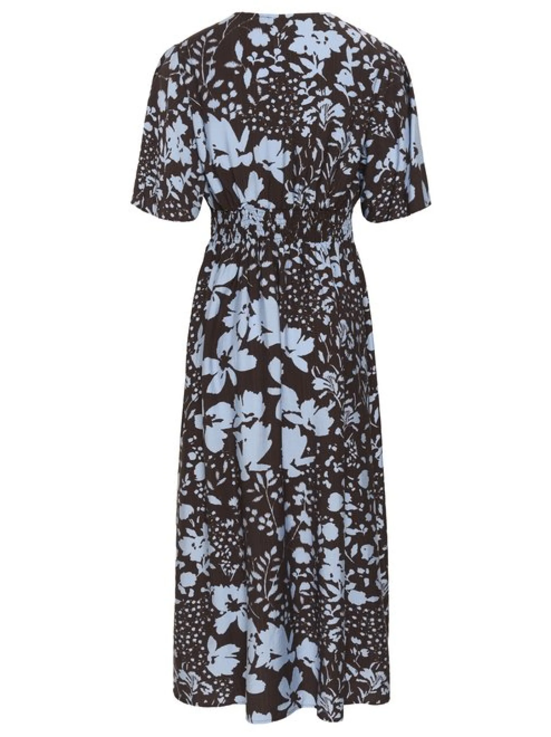 Kaffe Damen Kleid KAnadira in braun
