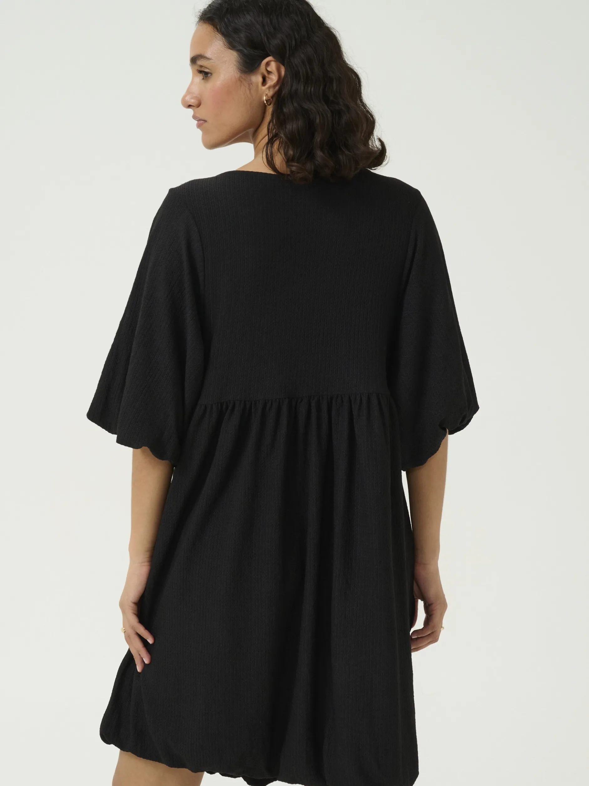 Kaffe Damen Kleid KAnani in schwarz