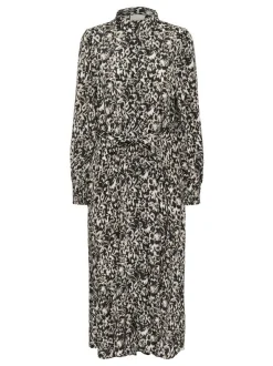 Kaffe Damen Kleid KApollie in schwarz