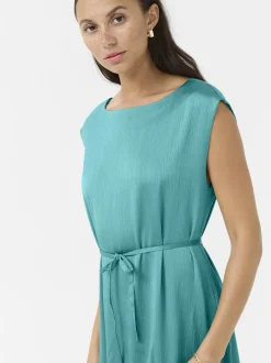 Kaffe Damen Kleid KArachel in petrol