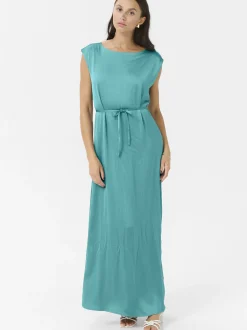 Kaffe Damen Kleid KArachel in petrol