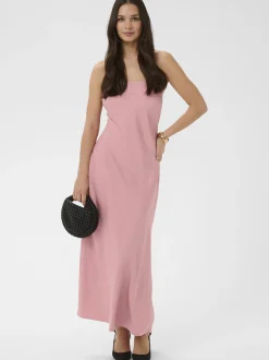 Kaffe Damen Kleid KAsadie in altrosa