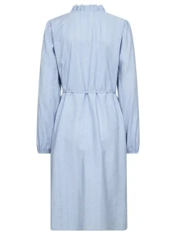 Kaffe Damen Kleid KAsanni in hellblau