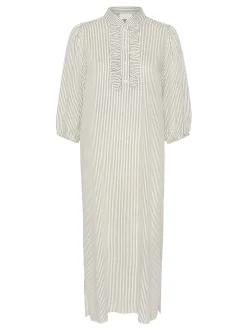 Kaffe Damen Kleid KAsidsel in ecru