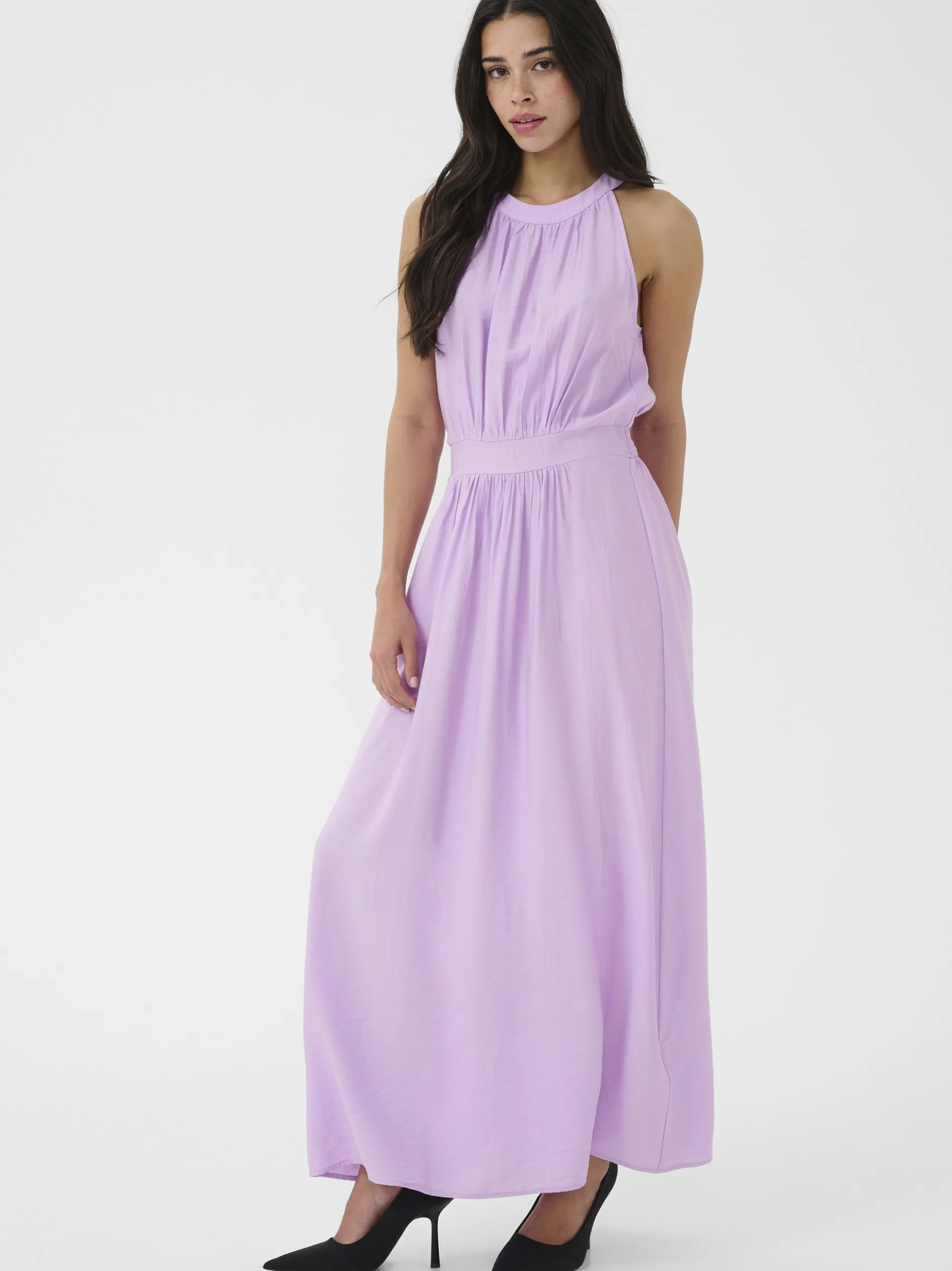 Kaffe Damen Kleid KAsirena in lila
