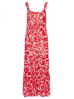 Kaffe Damen Kleid KAvalery in rot