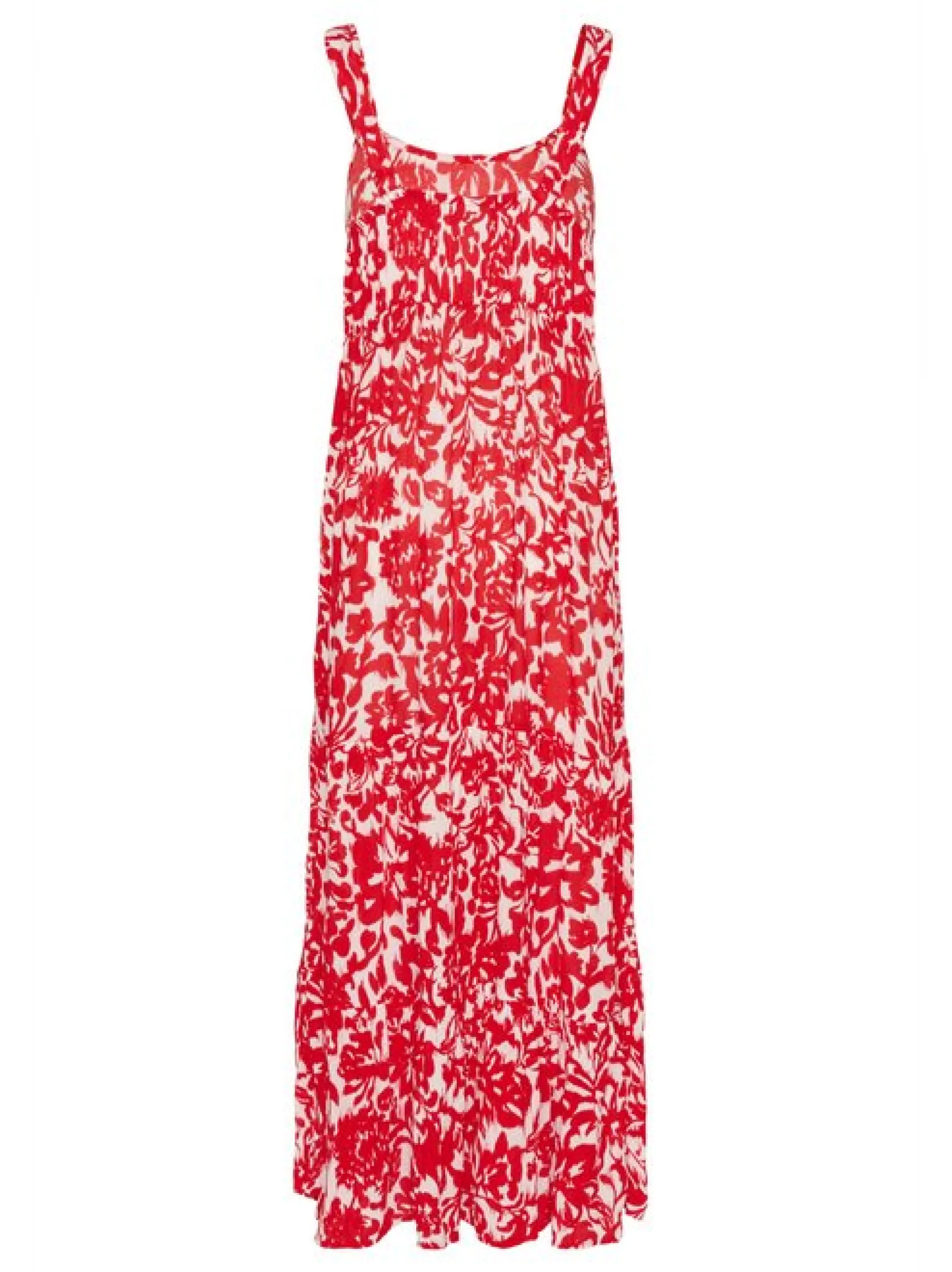 Kaffe Damen Kleid KAvalery in rot