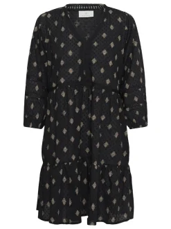 Kaffe Damen Kleid KAwila in schwarz