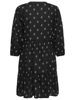 Kaffe Damen Kleid KAwila in schwarz