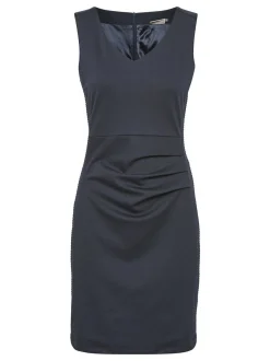 Kaffe Damen Kleid Sara in blau