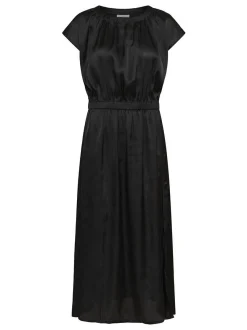 Kaffe Damen Maxikleid KAamara Normale Passform in schwarz