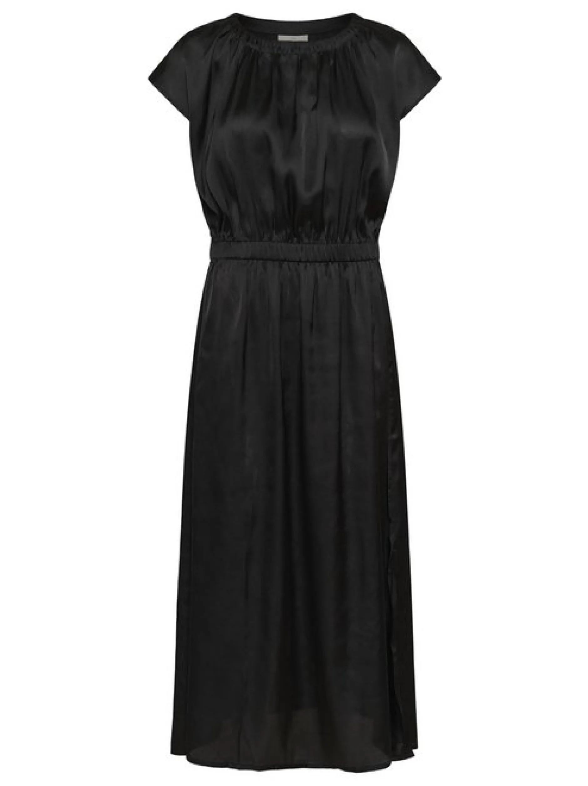 Kaffe Damen Maxikleid KAamara Normale Passform in schwarz