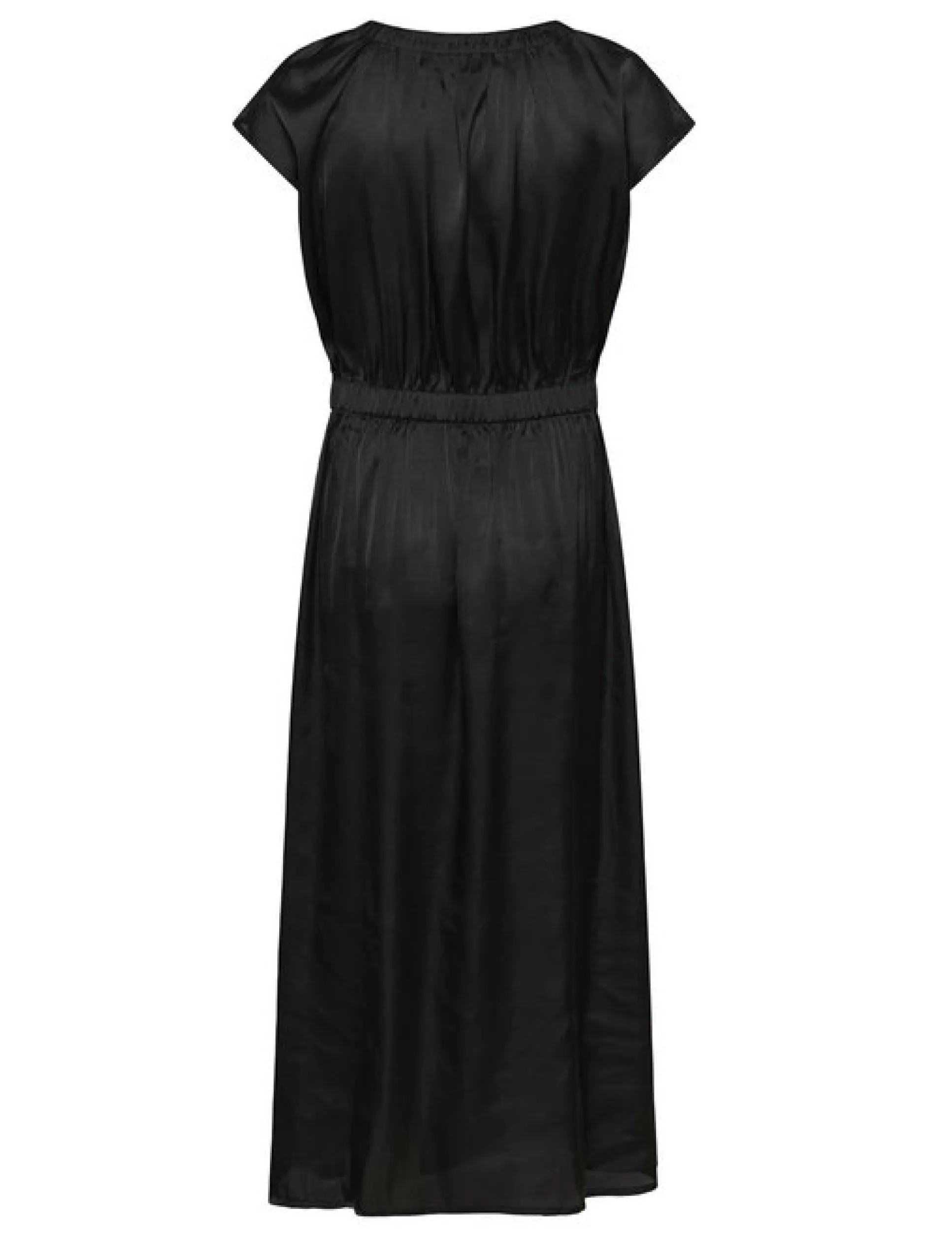 Kaffe Damen Maxikleid KAamara Normale Passform in schwarz